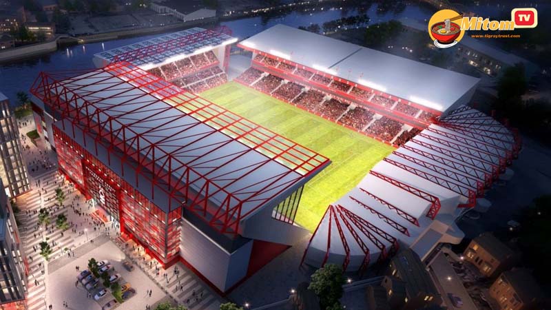 Sân nhà của Nottingham Forest mang tên City Ground