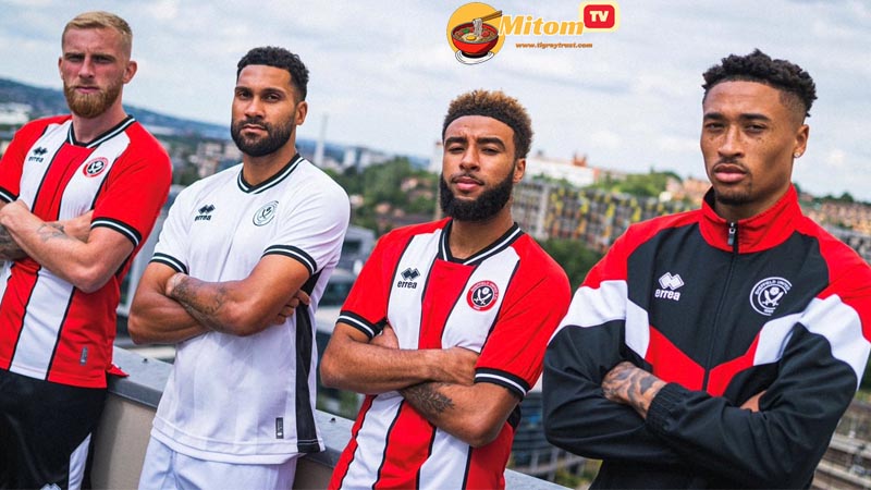 trang phục thi đấu mùa giải 23-24 của Sheffield United